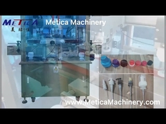 Lineare mit einer Kappe bedeckende Selbstmaschine 2000-6000bph für Plastikflasche