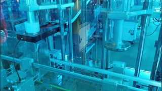 Automatische lineare Verschlussmaschine mit Heber
