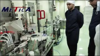 Automatisierte Produktionslinie für Nasensprayer