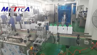 Etikettiermaschine mit automatischer Vorpositionierung für zwei Etiketten