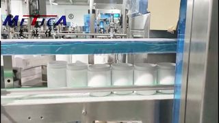 Etikettiermaschine für Pulverabfüllung und Verschluss für Milch und Eiweiß