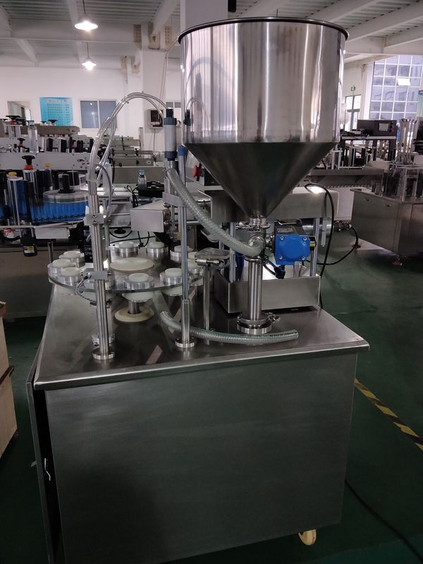Halbautomatische Maschine zur Befüllung und Abdichtung von Weichröhren für die chemische und Lebensmittelindustrie