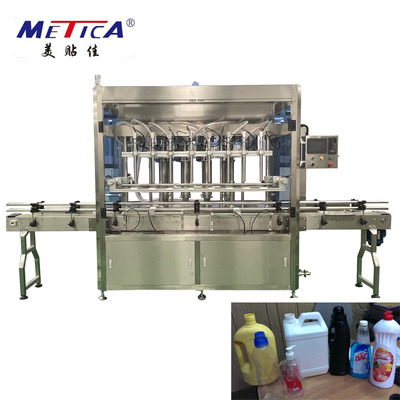 1 - vollautomatische Füllmaschine-Pasten-flüssige Flaschenabfüllmaschine 2000 BPH der Flaschen-5L