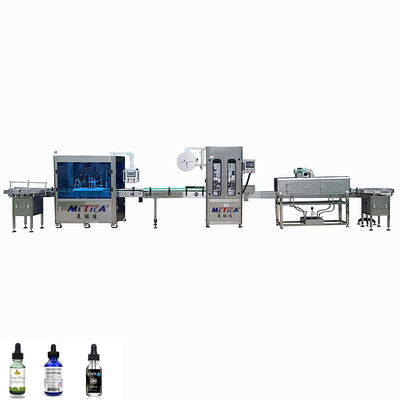Automatische Flaschenfüllmaschine mit Servo- und Kolbenfüllgeschwindigkeit von 1500 bis 3000 Bahnstunden und Multi-Cap-Kompatibilität