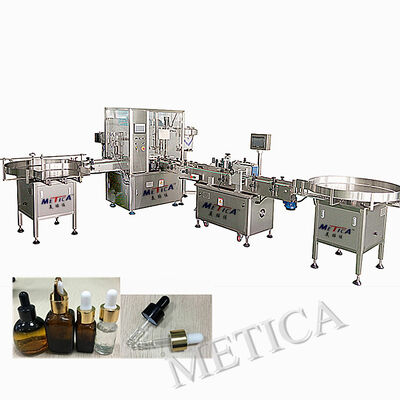 Industrielle Glasparfümflaschenfüllmaschine 1000-1800BPH