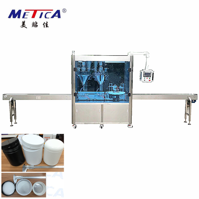 Automatische Hochgeschwindigkeits-Pfefferpulverfüllmaschine mit Kappe für die Produktionslinie