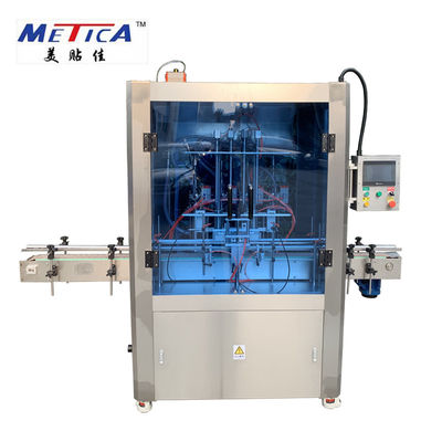 Automatische Flüssigkeits- und PastenFüllmaschine mit flüssigem Füller des Servobewegungssystems