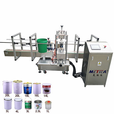 Kundengebundener automatischer Eimer/Eimer/Fass-und große Behälter-Flaschen-Etikettiermaschine