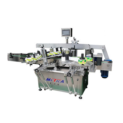 Automatischer Flaschen-Hals- und Seitenaufkleber Etikettiermaschine-Flaschen-Etikettiermaschine