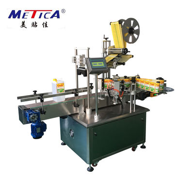 Etikettiermaschine der Flaschen-1200BPH-3000BPH mit 1mm Kennzeichnungsgenauigkeit
