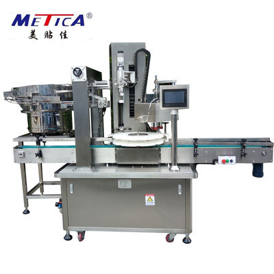 Sprühflasche-mit einer Kappe bedeckende Maschine der Pumpen-1000-1800bph mit PLC programmierbar