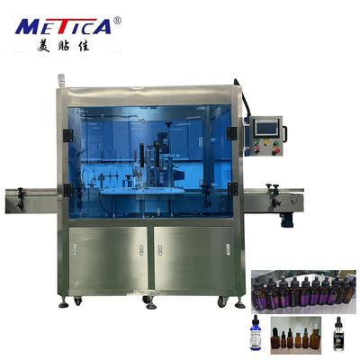 automatische Füllung und mit einer Kappe bedeckende Maschine 2kw der Flaschen-30ml für Öl-Patrone