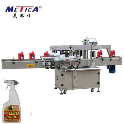 Desinfizierer-Flaschen-Etikettiermaschine der Hand350kgs, automatischer Aufkleber-Applikator
