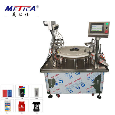 flüssige füllende mit einer Kappe bedeckende Maschine 2kw, CER Parfüm-Füllung und mit einer Kappe bedeckende Maschine