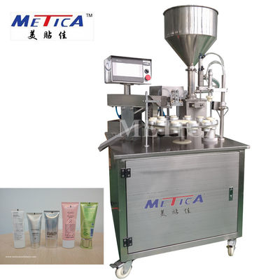 Automatische Salben-Füllung und versiegelnde Maschine 100bph-1500bph