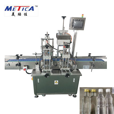 mit einer Kappe bedeckende Maschine fertigte der automatischen Flaschen-1000Bph-2000bph lineare Art besonders an