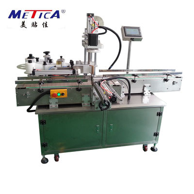 Quadratisches Flaschen-Bauerntrick-Etikettiermaschine 600bph-1500bph CER Zertifikat