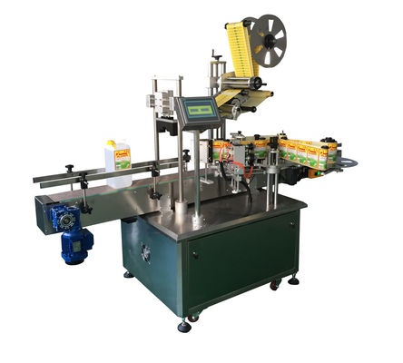 Flaschen-Etikettiermaschine des Quadrat-2000BPH klebender Aufkleber-Etikettiermaschine